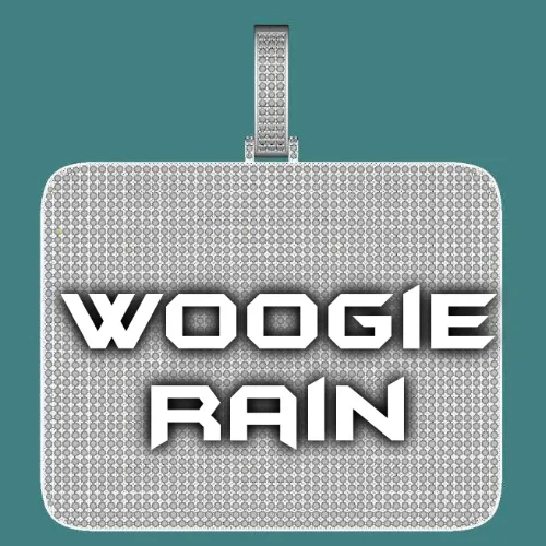 CUSTOM LETTER NECKLACE 3D BIG SQUARE sold by The GUU Shop