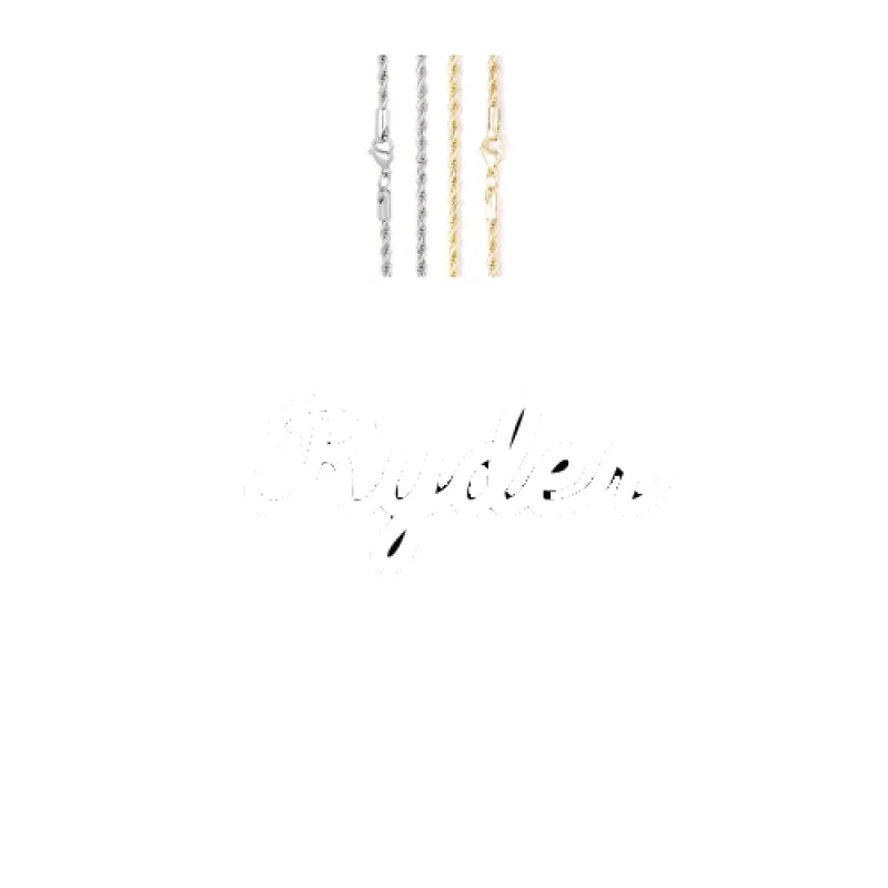 Script Custom Letter Necklace sold by The GUU Shop