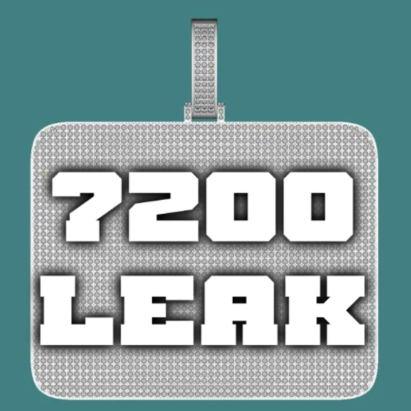 CUSTOM LETTER NECKLACE 3D BIG SQUARE sold by The GUU Shop