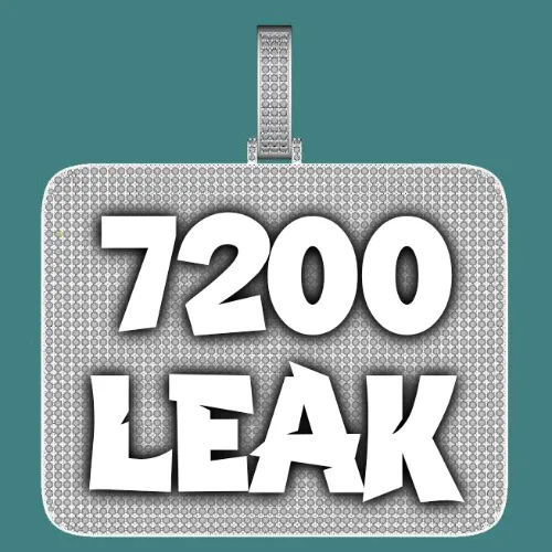 CUSTOM LETTER NECKLACE 3D BIG SQUARE sold by The GUU Shop