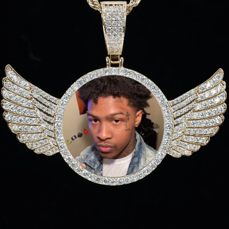 CUSTOM PICTURE PENDANT STYLE-4 sold by The GUU Shop