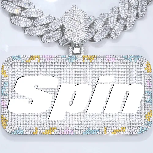 CUSTOM LETTER NECKLACE 3D COLORFUL SQUARE sold by The GUU Shop