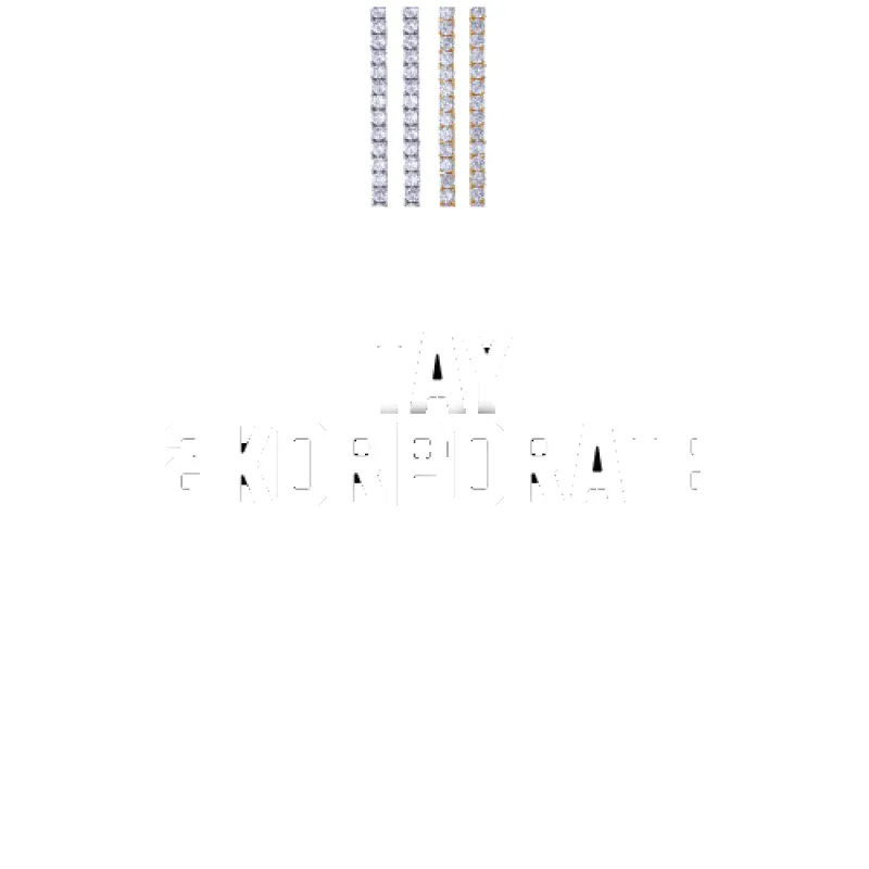 Custom Letters Baguette Two Layer Necklace made by The GUU Shop