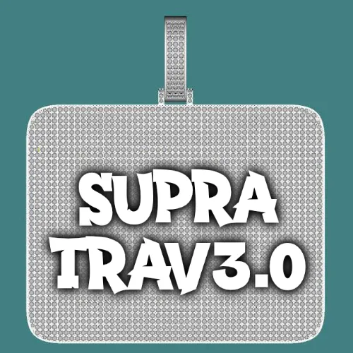 CUSTOM LETTER NECKLACE 3D BIG SQUARE sold by The GUU Shop