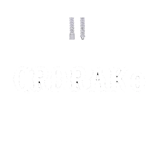 Custom Letters Freibeuter Font Necklace sold by The GUU Shop