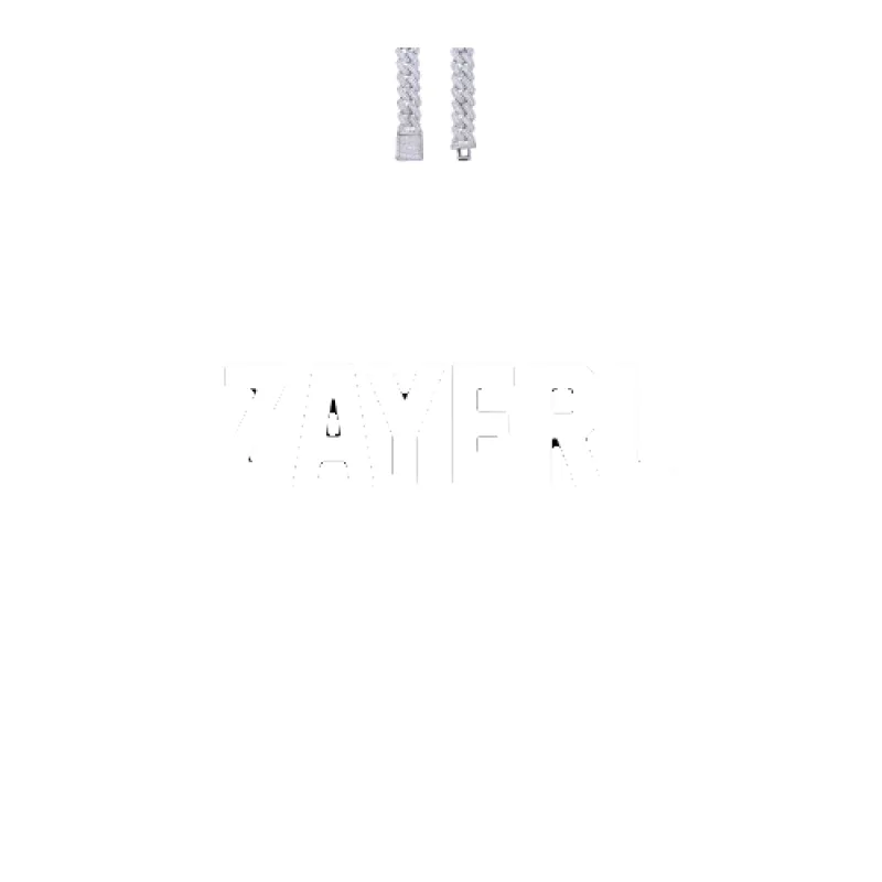 Custom Letters Baguette Two Layer Necklace made by The GUU Shop