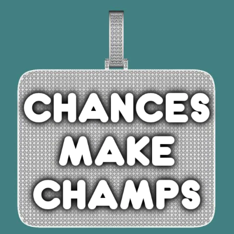 CUSTOM LETTER NECKLACE 3D BIG SQUARE sold by The GUU Shop