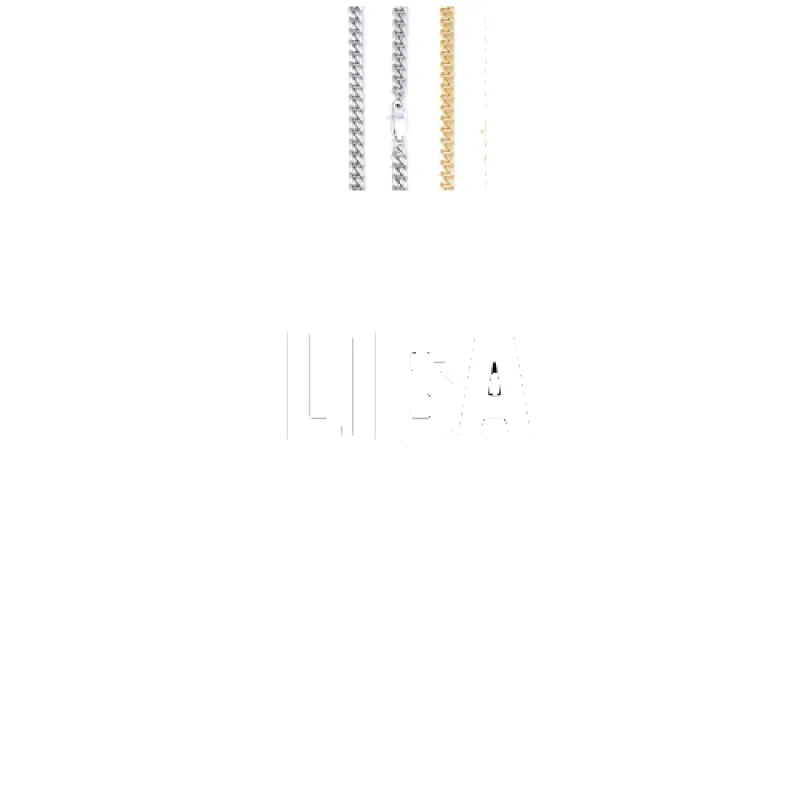 Custom Letters Baguette Two Layer Necklace sold by The GUU Shop