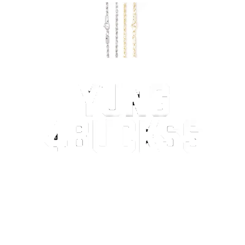 Custom Letters Baguette Two Layer Necklace made by The GUU Shop