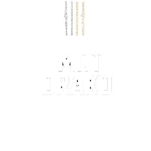 Custom Letters Baguette Two Layer Necklace sold by The GUU Shop