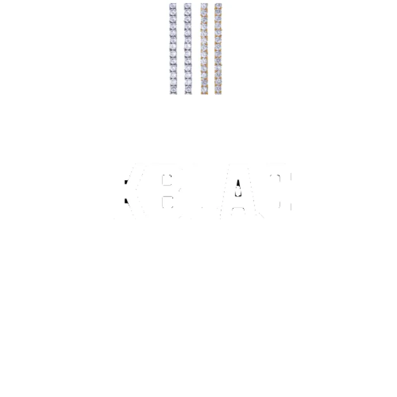 Custom Letters Baguette Two Layer Necklace sold by The GUU Shop