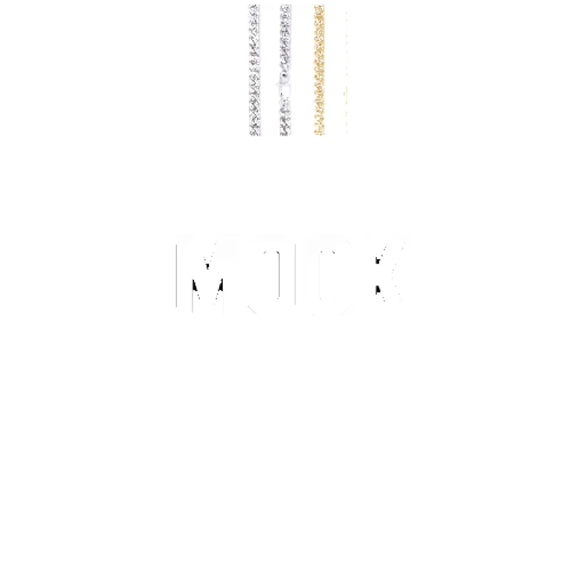 Custom Letters Baguette Two Layer Necklace sold by The GUU Shop