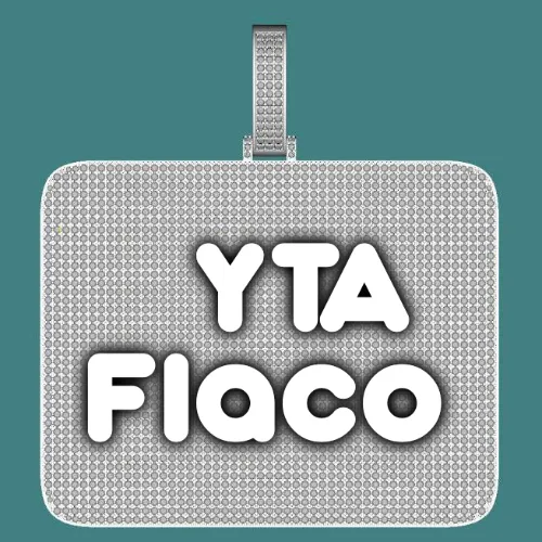 CUSTOM LETTER NECKLACE 3D BIG SQUARE sold by The GUU Shop