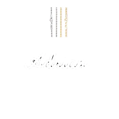 Script Custom Letter Necklace sold by The GUU Shop