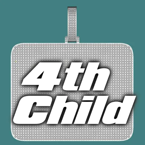 CUSTOM LETTER NECKLACE 3D BIG SQUARE sold by The GUU Shop