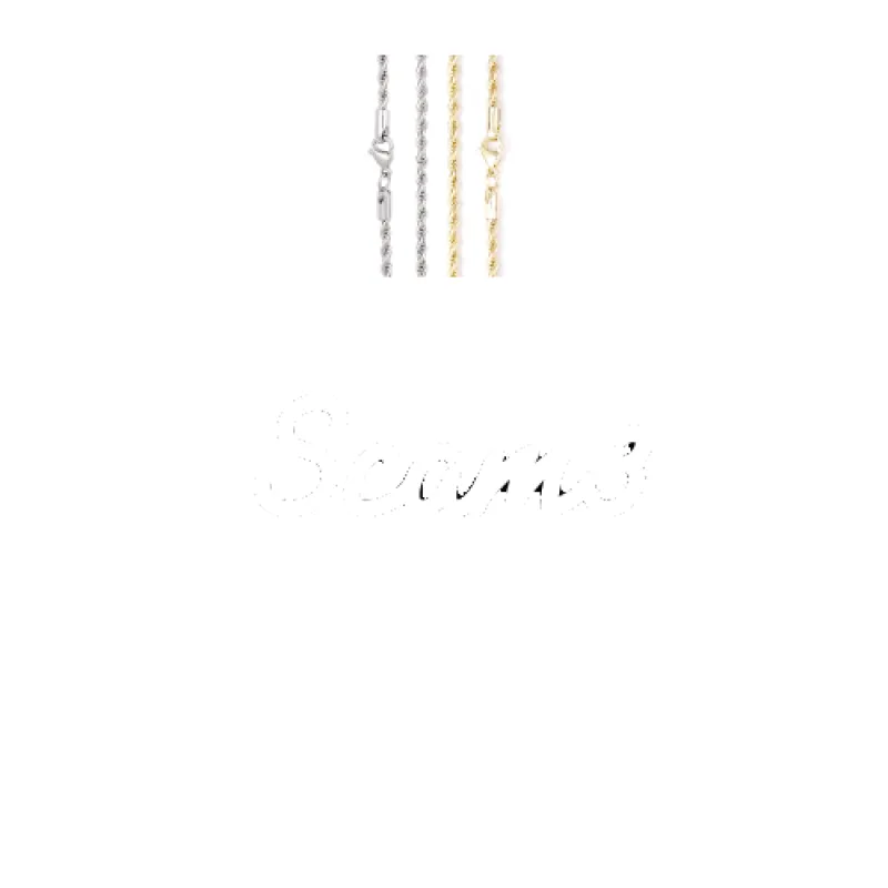 Script Custom Letter Necklace sold by The GUU Shop