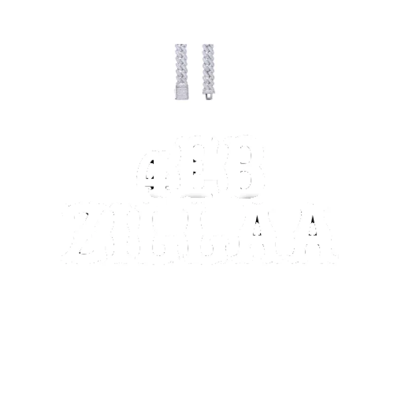 Custom Letters Freibeuter Font Necklace sold by The GUU Shop