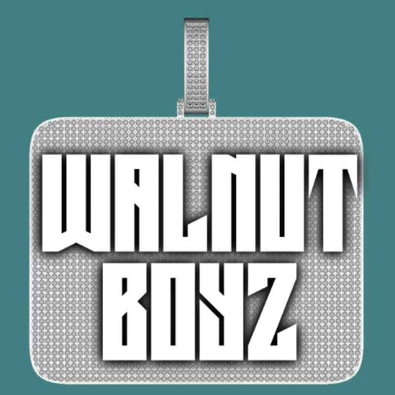 CUSTOM LETTER NECKLACE 3D BIG SQUARE sold by The GUU Shop