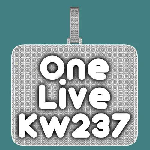 CUSTOM LETTER NECKLACE 3D BIG SQUARE sold by The GUU Shop