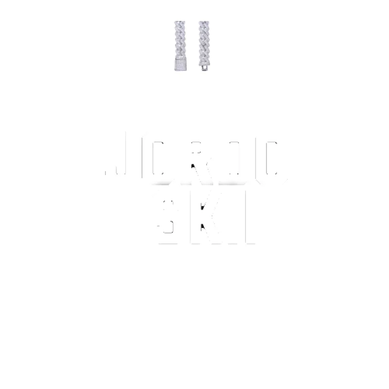 Custom Letters Baguette Two Layer Necklace made by The GUU Shop