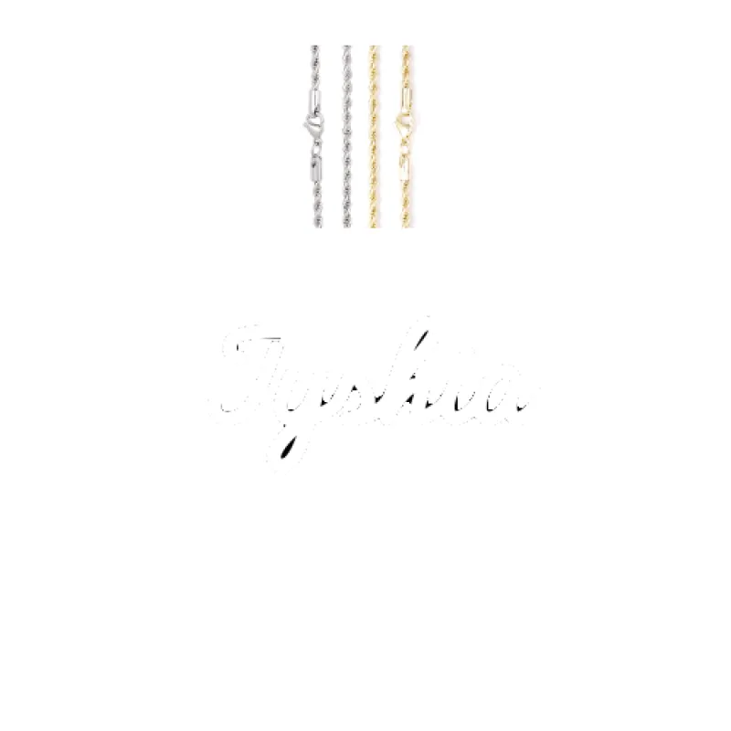 Script Custom Letter Necklace sold by The GUU Shop