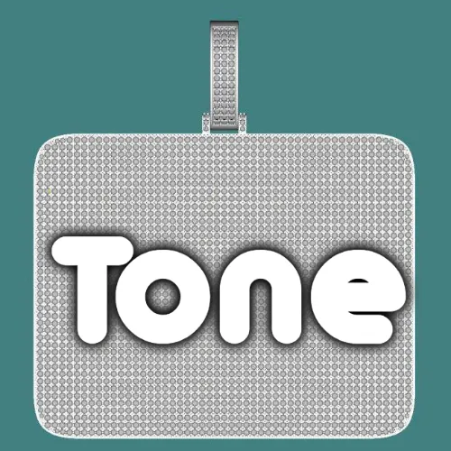 CUSTOM LETTER NECKLACE 3D BIG SQUARE sold by The GUU Shop