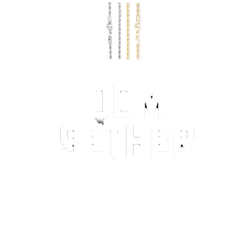 Custom Letters Baguette Two Layer Necklace made by The GUU Shop