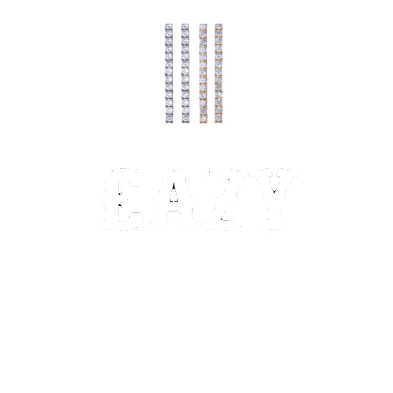 Custom Letters Freibeuter Font Necklace sold by The GUU Shop