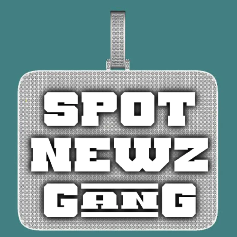 CUSTOM LETTER NECKLACE 3D BIG SQUARE sold by The GUU Shop