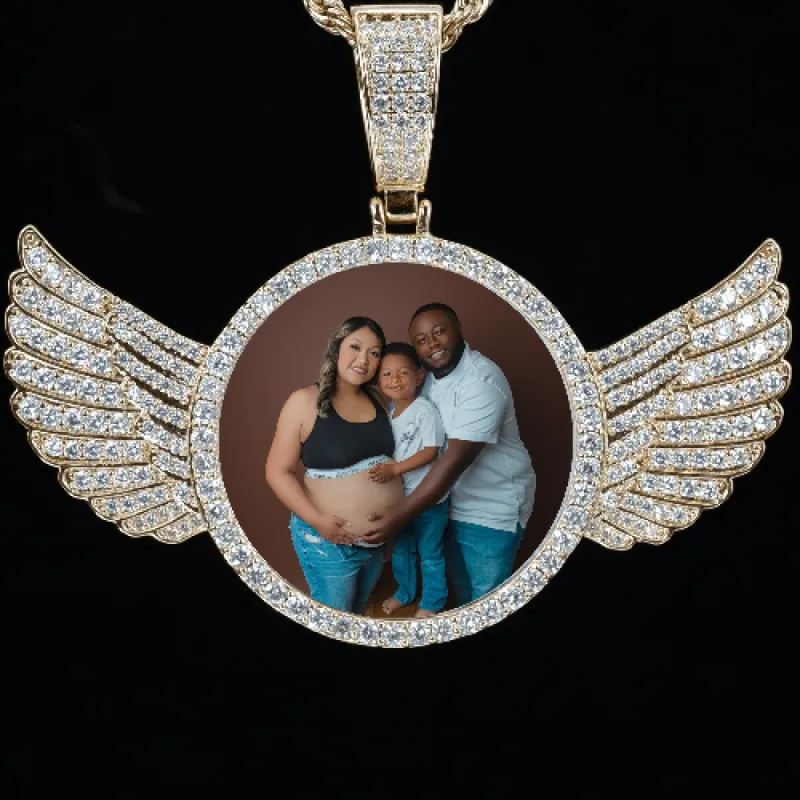 CUSTOM PICTURE PENDANT STYLE-4 sold by The GUU Shop