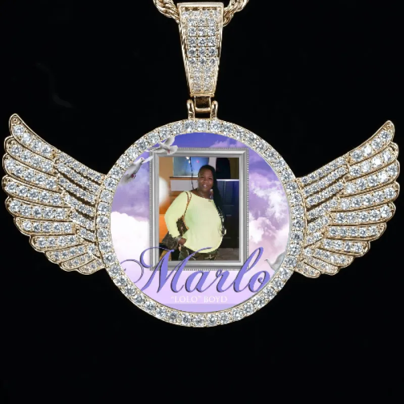 CUSTOM PICTURE PENDANT STYLE-4 sold by The GUU Shop