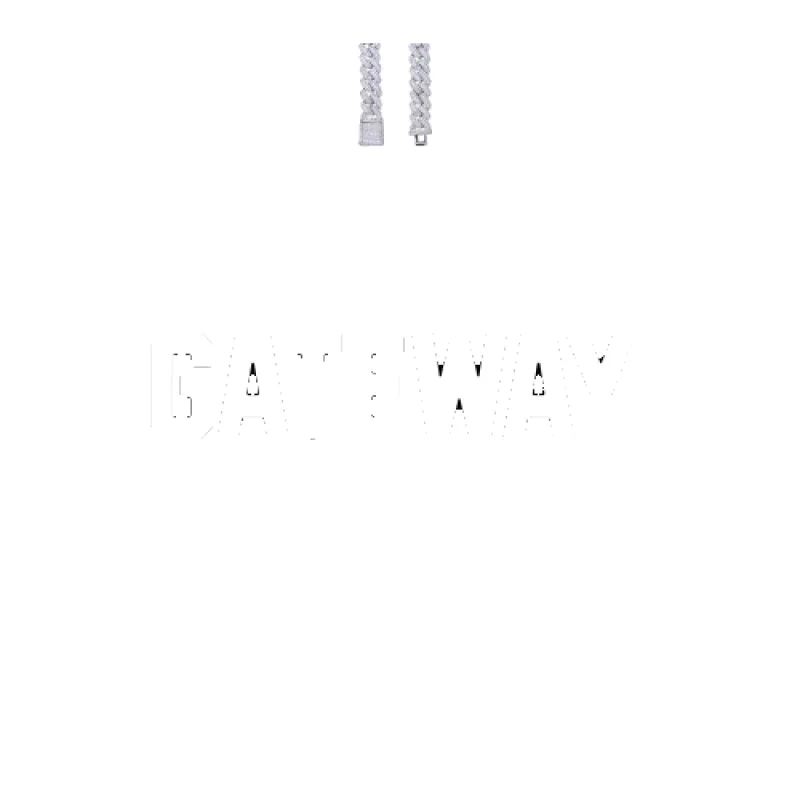 Custom Letters Baguette Two Layer Necklace sold by The GUU Shop