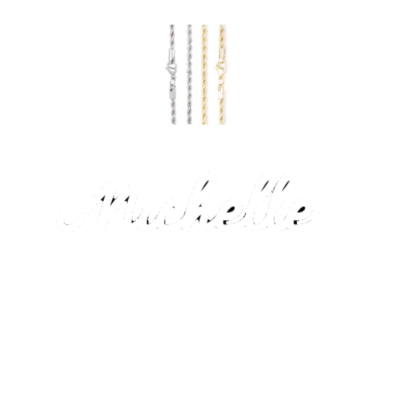 Script Custom Letter Necklace sold by The GUU Shop