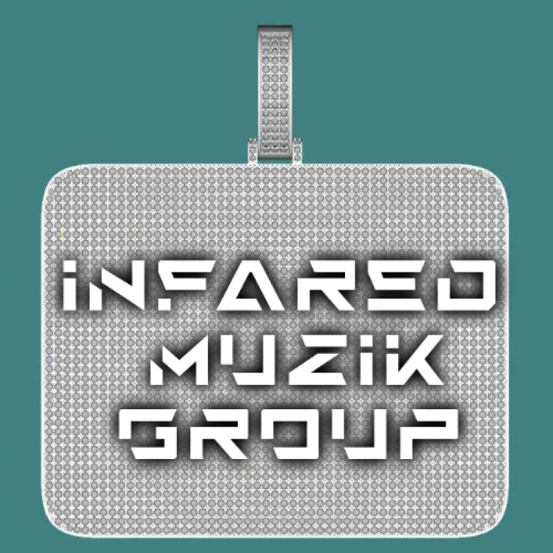 CUSTOM LETTER NECKLACE 3D BIG SQUARE sold by The GUU Shop