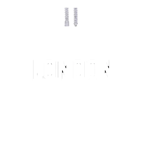 Custom Letters Baguette Two Layer Necklace sold by The GUU Shop