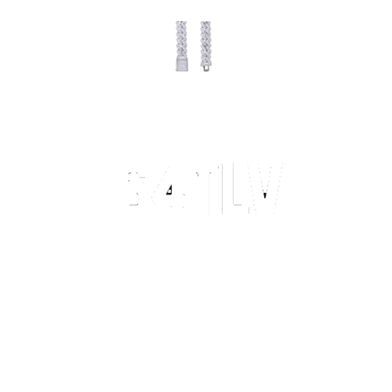 Custom Letters Baguette Two Layer Necklace made by The GUU Shop