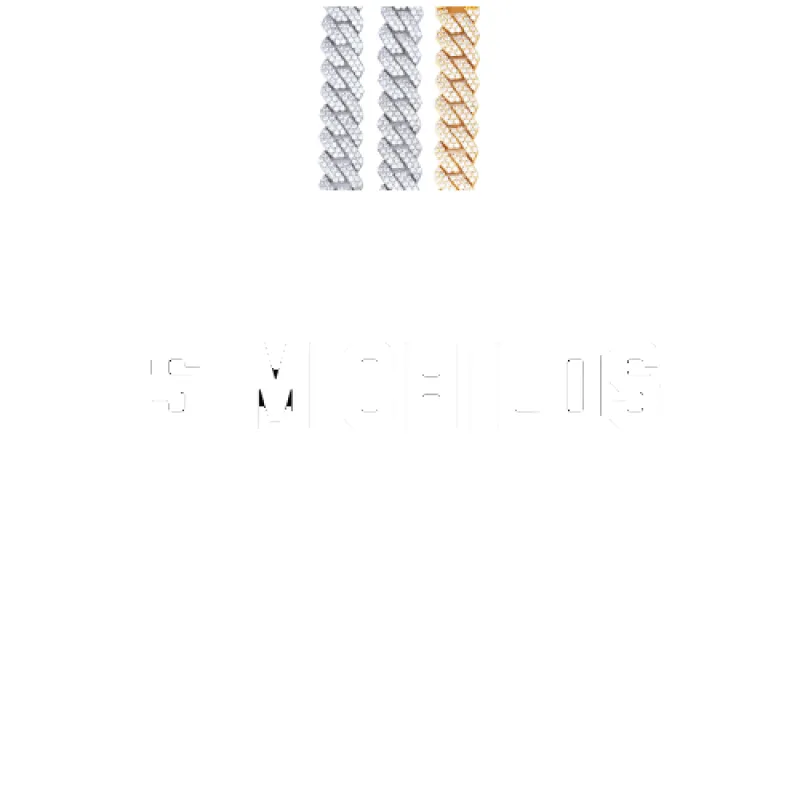 Custom Letters Baguette Two Layer Necklace made by The GUU Shop