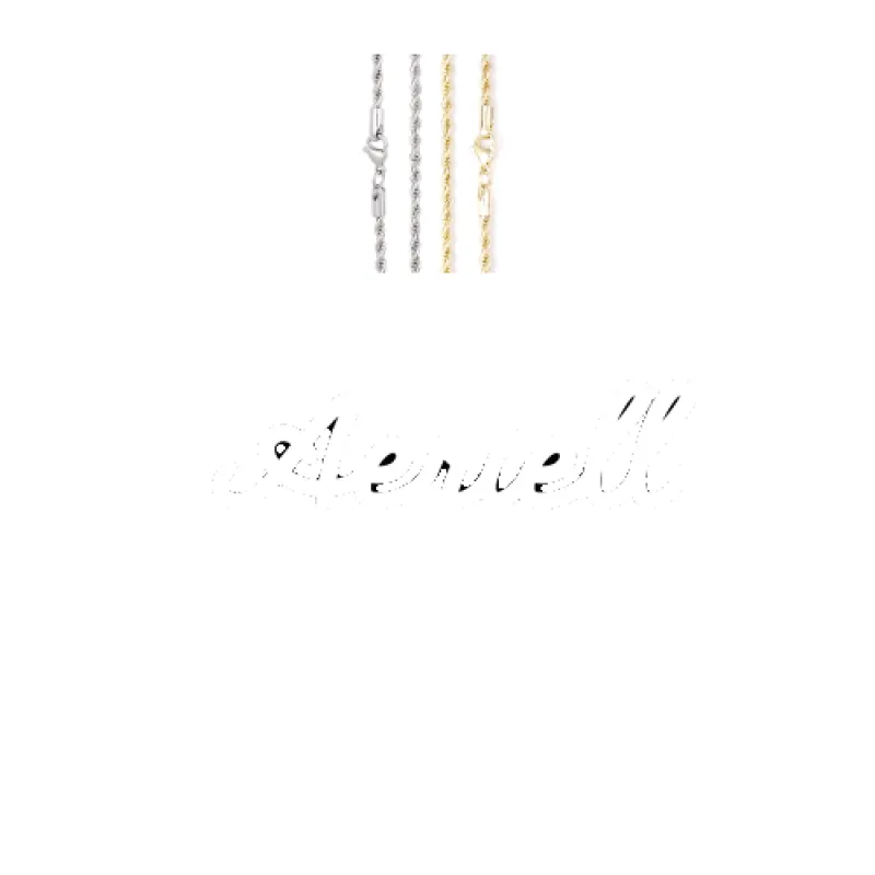 Script Custom Letter Necklace sold by The GUU Shop