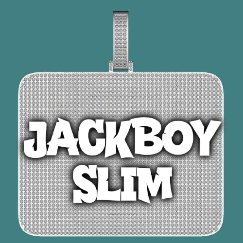 CUSTOM LETTER NECKLACE 3D BIG SQUARE sold by The GUU Shop