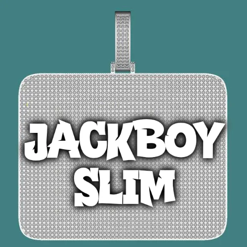 CUSTOM LETTER NECKLACE 3D BIG SQUARE sold by The GUU Shop