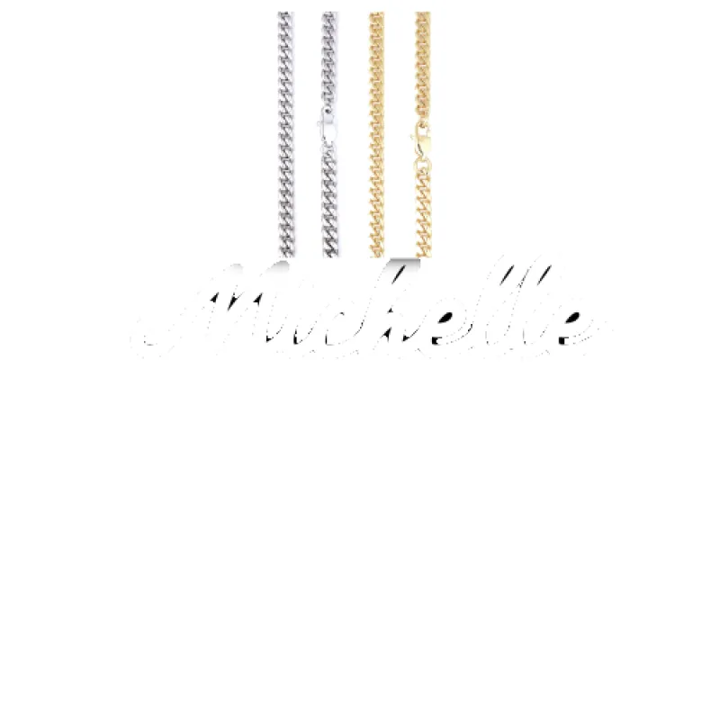 Script Custom Letter Necklace sold by The GUU Shop