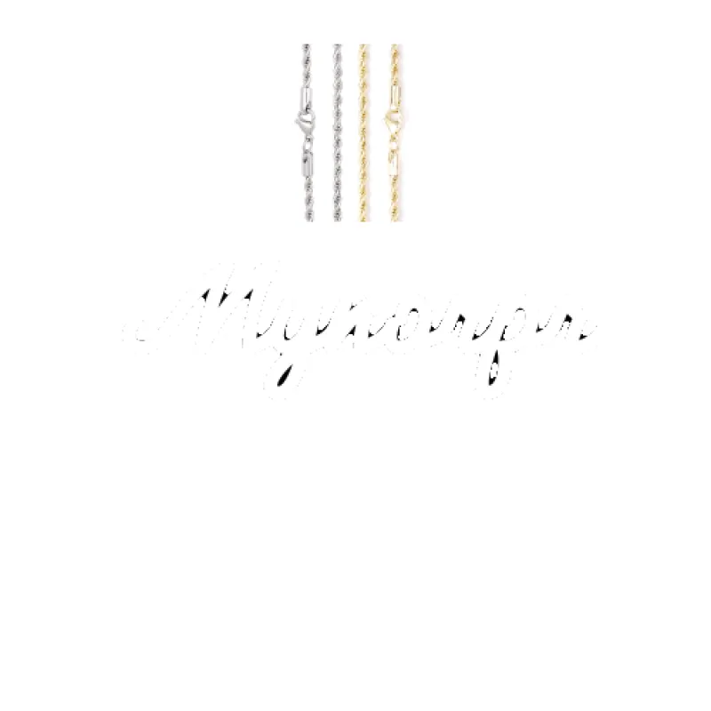 Script Custom Letter Necklace sold by The GUU Shop