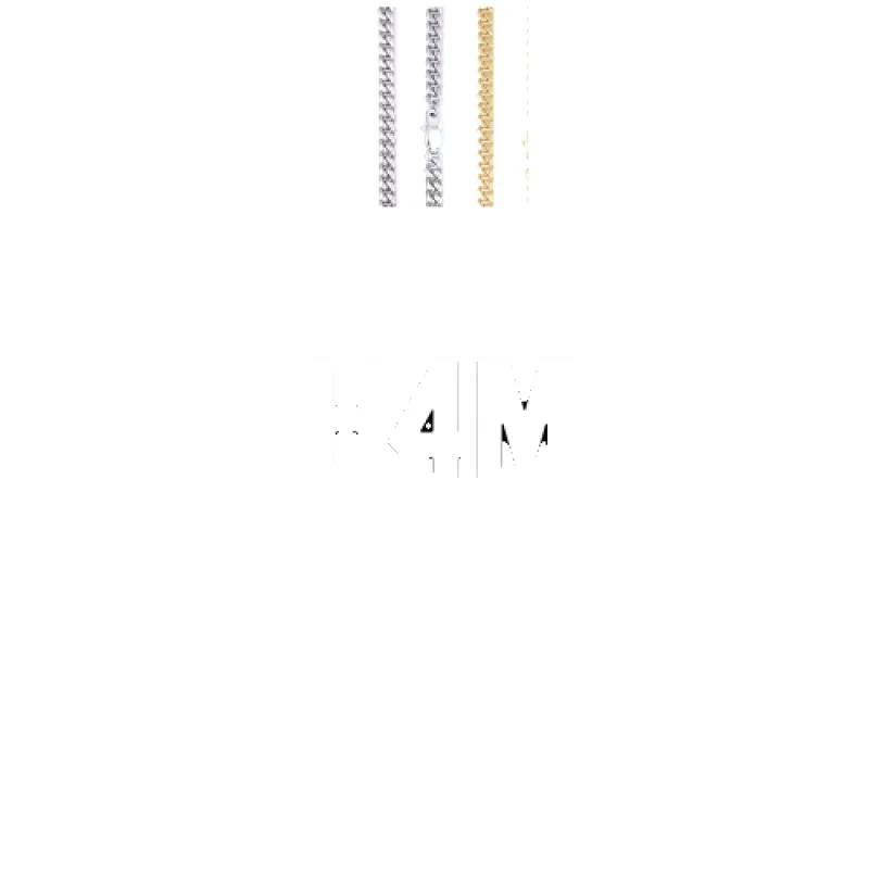 Custom Letters Baguette Two Layer Necklace made by The GUU Shop