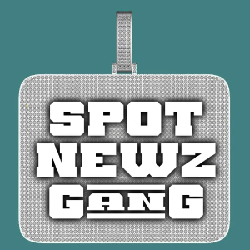 CUSTOM LETTER NECKLACE 3D BIG SQUARE sold by The GUU Shop