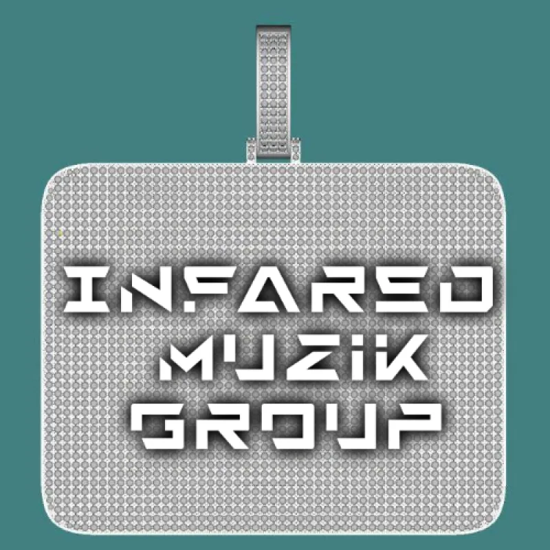 CUSTOM LETTER NECKLACE 3D BIG SQUARE sold by The GUU Shop