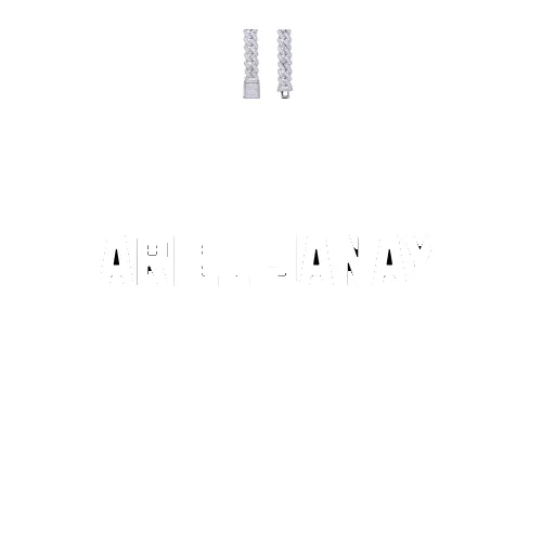 Custom Letters Baguette Two Layer Necklace sold by The GUU Shop