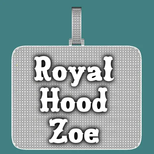 CUSTOM LETTER NECKLACE 3D BIG SQUARE sold by The GUU Shop