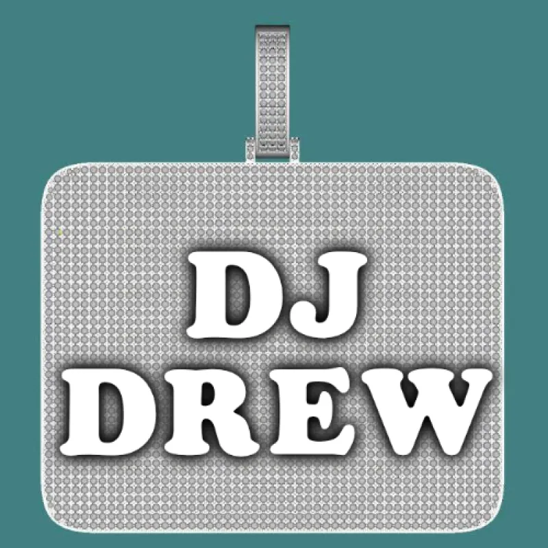 CUSTOM LETTER NECKLACE 3D BIG SQUARE sold by The GUU Shop