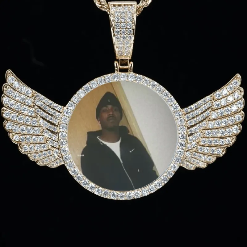 CUSTOM PICTURE PENDANT STYLE-4 sold by The GUU Shop