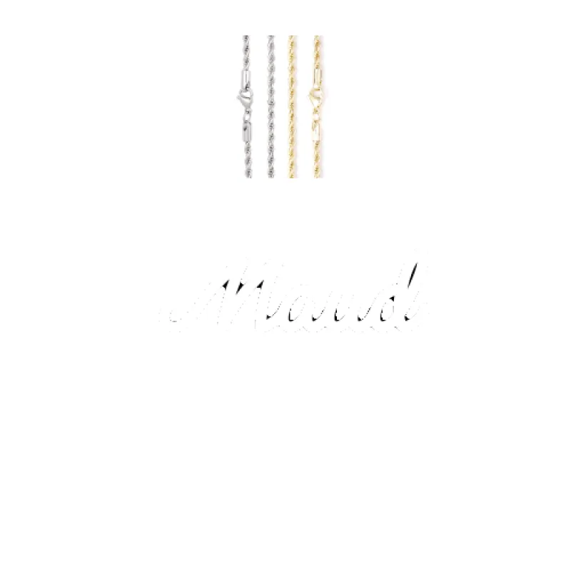 Script Custom Letter Necklace sold by The GUU Shop